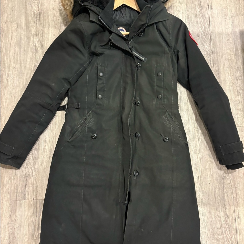 Canada Goose Black Hooded Parka